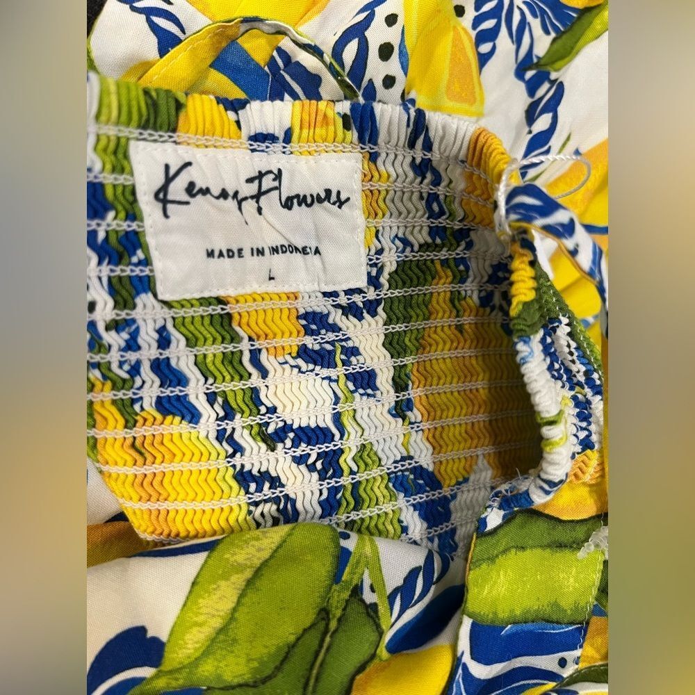 Kenny Flowers THE POSITANO
Resort Dress Lemon and Blue Maxi Dress - Picture 10 of 12